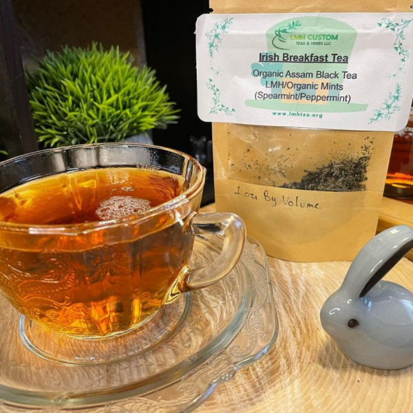 a photo of the Irish Breakfast Tea for sale from LMH Custom Teas & Herbs